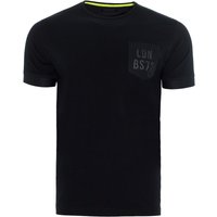 Shirts Ortiz Cotton Shirt with Perforated Chest Pocket in Black Shirts Ortiz Cotton Shirt with Perforated Chest Pocket in Black