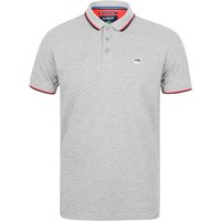 Polo Shirts Crossley Polkadot Pique Polo Shirt In Light Grey Marl – Le Shark Polo Shirts Crossley Polkadot Pique Polo Shirt In Light Grey Marl – Le Shark