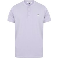 Shirts Kingshold Cotton Jersey Henley Shirt in Languid Lavender – Le Shark Shirts Kingshold Cotton Jersey Henley Shirt in Languid Lavender – Le Shark