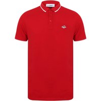 Polo Shirts Midhurst Tipped Cotton Pique Polo Shirt In Barados Cherry – Le Shark Polo Shirts Midhurst Tipped Cotton Pique Polo Shirt In Barados Cherry – Le Shark