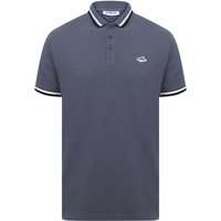 Polo Shirts Sutton Cotton Pique Polo Shirt with Tipping In Vintage Indigo – Le Shark Polo Shirts Sutton Cotton Pique Polo Shirt with Tipping In Vintage Indigo – Le Shark