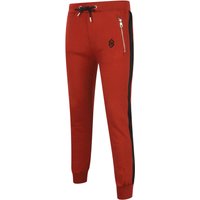 Sweatpants St Morris Racer Stripe Cuffed Joggers in Red – Saint & Sinner Sweatpants St Morris Racer Stripe Cuffed Joggers in Red – Saint & Sinner
