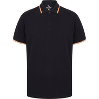 Polo Shirts Osten Basic Cotton Pique Polo Shirt With Tipping in Navy – South Shore Polo Shirts Osten Basic Cotton Pique Polo Shirt With Tipping in Navy – South Shore