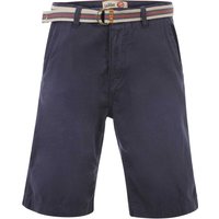 Shorts Mens Armel midnight blue shorts with belt Shorts Mens Armel midnight blue shorts with belt