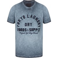 Shirts Carrizo Springs Cotton Jersey Slub Shirt In Dark Denim