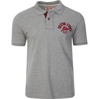 Polo Shirts Cherokee Polo Shirt in Mid Grey Marl Polo Shirts Cherokee Polo Shirt in Mid Grey Marl