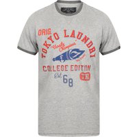 Shirts Groove Jam Cotton Ringer Shirt In Light Grey Marl Shirts Groove Jam Cotton Ringer Shirt In Light Grey Marl