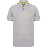 Polo Shirts Lilestone Cotton Pique Polo Shirt In Light Grey Marl Polo Shirts Lilestone Cotton Pique Polo Shirt In Light Grey Marl