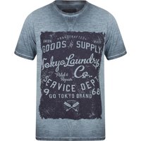 Shirts Rochester Springs Slub Motif Shirt In Dark Denim