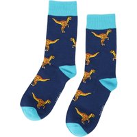 Save the Velociraptors Bamboo Socks