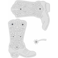 SD Cowboy Boots Sweet Dixie Cutting Die SD Cowboy Boots Sweet Dixie Cutting Die
