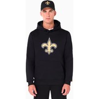 New Orleans Saints NFL Black Pullover Hoodie NewEraCap adult unisex New Orleans Saints NFL Black Pullover Hoodie NewEraCap adult unisex