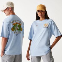 New York Yankees MLB Baseball Graphic Pastel Blue Oversized Shirt New Era Cap adult unisex New York Yankees MLB Baseball Graphic Pastel Blue Oversized Shirt New Era Cap adult unisex