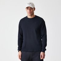 New Era Waffle Black Long Sleeve Shirt adult unisex New Era Waffle Black Long Sleeve Shirt adult unisex