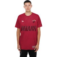 Miami Heat NBA Match Dark Red Shirt New Era Cap adult unisex Miami Heat NBA Match Dark Red Shirt New Era Cap adult unisex