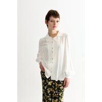 Octavia Moss Crepe Overlap Collar Shirt Octavia Moss Crepe Overlap Collar Shirt