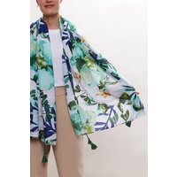 Louche Peony Printed Scarf Louche Peony Printed Scarf