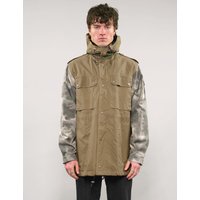 IMMORTAL Hooded Desert Parka in Khaki & Camo IMMORTAL Hooded Desert Parka in Khaki & Camo
