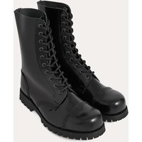 Underground Commando Steel Cap Boots in Black Leather Underground Commando Steel Cap Boots in Black Leather