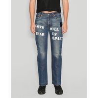 ‘Love Will Tear Us Apart’ Jeans in Blue ‘Love Will Tear Us Apart’ Jeans in Blue