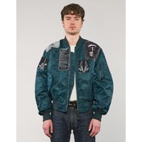 MA- Light Weight Patched Bomber Jacket in Navy MA- Light Weight Patched Bomber Jacket in Navy