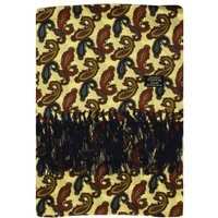 Tootal Vintage Tootal Vintage Paisley Clotted Cream Silk Scarf TL One Size