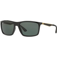 Ray Ban Black & Gold RB Sunglasses – Green Classic Lenses One Size Ray Ban Black & Gold RB Sunglasses – Green Classic Lenses One Size