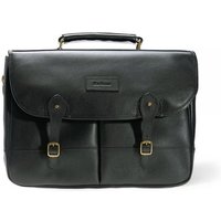 Barbour Barbour Leather Black Briefcase UBABK One-size Barbour Barbour Leather Black Briefcase UBABK One-size