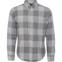 Naked and Famous Denim Grey Dobby Buffalo Check Shirt Naked and Famous Denim Grey Dobby Buffalo Check Shirt