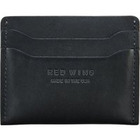 Red Wing Black Leather Card Holder One Size Red Wing Black Leather Card Holder One Size