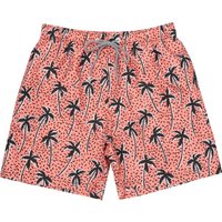Boardies® Red Flair Palm Swim Shorts Boardies® Red Flair Palm Swim Shorts