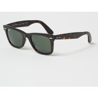 Ray Ban Tortoise Original Wayfarer Classic Sunglasses – Green Classic G- Lenses One Size