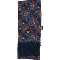 Tootal Vintage Tile Print Scarf – Navy One Size Tootal Vintage Tile Print Scarf – Navy One Size