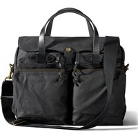 Filson -Hour Tin Cloth Briefcase – Black One Size Filson -Hour Tin Cloth Briefcase – Black One Size