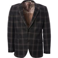 Gibson London Tartan Check Blazer – Charcoal Gibson London Tartan Check Blazer – Charcoal