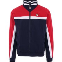 Fila Vintage Diego Track Jacket – Peacoat, Chinese Red & White Fila Vintage Diego Track Jacket – Peacoat, Chinese Red & White