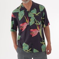 Edwin Resort Shirt – Ebony Birds of Paradise Edwin Resort Shirt – Ebony Birds of Paradise