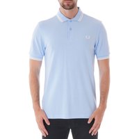 Fred Perry Twin Tipped Polo Shirt – Summer Blue Fred Perry Twin Tipped Polo Shirt – Summer Blue