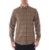 Portuguese Flannel Long Sleeve Twill Shirt – Green Portuguese Flannel Long Sleeve Twill Shirt – Green