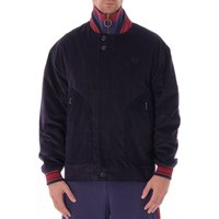 Fred Perry X Nicholas Daley Bomber Jacket – Carbon Blue Fred Perry X Nicholas Daley Bomber Jacket – Carbon Blue