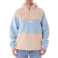 Fila Vintage Bruno Zip Sherpa Hoodie – Bleached Sand Fila Vintage Bruno Zip Sherpa Hoodie – Bleached Sand