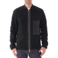 Wax London Fjallen Bomber Jacket Teddy – Black Wax London Fjallen Bomber Jacket Teddy – Black