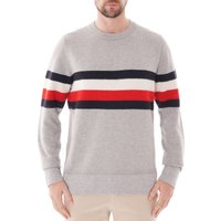 Tommy Hilfiger Soft Global Stripe Jumper – Cloud Tommy Hilfiger Soft Global Stripe Jumper – Cloud