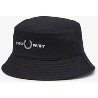 Fred Perry Graphic Bucket Hat – Black Fred Perry Graphic Bucket Hat – Black