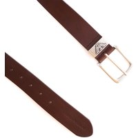 Emporio Armani Eagle Belt – Dark Tan Emporio Armani Eagle Belt – Dark Tan