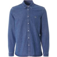 Lacoste Snap Button Denim Shirt – Blue Lacoste Snap Button Denim Shirt – Blue