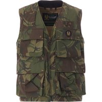 Belstaff Castmaster Camo Gilet – Green Belstaff Castmaster Camo Gilet – Green