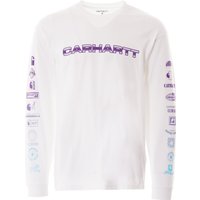 Carhartt WIP Local Sound Long Sleeve Top – White Carhartt WIP Local Sound Long Sleeve Top – White