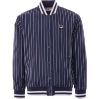 Fila Vintage Lakeland Stripe Bomber Jacket – Peacoat Fila Vintage Lakeland Stripe Bomber Jacket – Peacoat