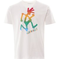Gramicci Run Man Tie Dye shirt – White Gramicci Run Man Tie Dye shirt – White
